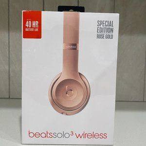 Beats Solo 3 Wireless Headphones Special Edition Rose Gold